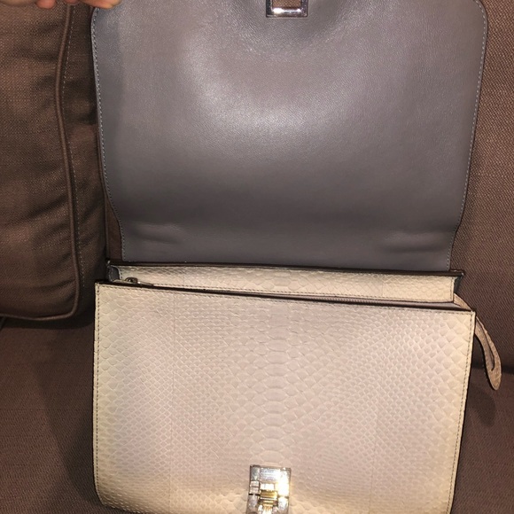 Céline Trapeze Bag with Python - Picture 8 of 10